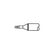 Metcal STTC-125 STTC 700 Series 30° Chisel Cartridge Soldering Tip for MX Series Systems, 1.00mm