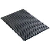 Desco 40930 Statfree Conductive Interlocking Rubber Floor Mat with Bubble Textured Surface