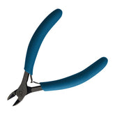 Swanstrom 411 ESD-Safe Oval Head Flush Cutter with Cushion Grip Handle, 4"