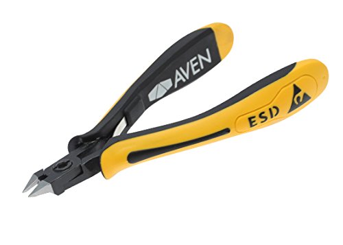 Aven 10825F Accu-Cut Tapered Head Flush Carbon Wire Cutter