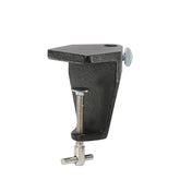 O.C White 42400-4-12 4 Diopter Round Green-Lite LED Magnifier with 12 LEDs, 43" Arm, Table Edge Clamp, Shadow White