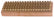 Gordon Brush 426CK-ST Hog Bristle/Flat Scrub Brush, 6x19