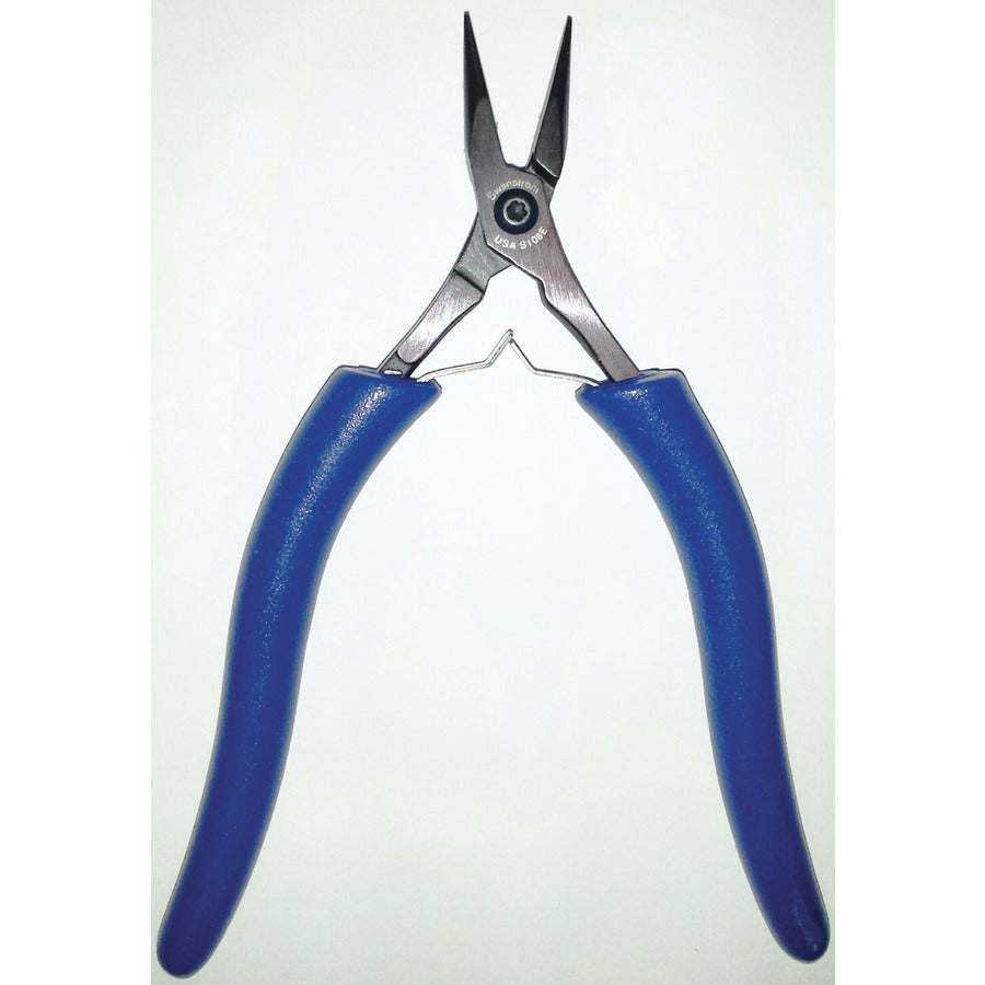 Swanstrom S108E ESD-Safe Micro Head Snipe Nose Plier with Smooth Jaw & Ergonomic Handle, 6"