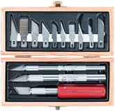 Excel 44282 Sharp Hobby Knife Set Wooden Box