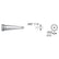Plato MS-3150 MS Series Long Screwdriver Soldering Tip, Crosses to Weller LTK, .050" x .020"