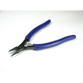 Swanstrom S215E 45° ESD-Safe Long Nose Semi-Flush Cutter with Ergonomic Handle, 5-7/8"