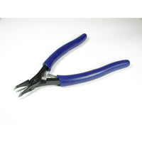 Swanstrom S215E 45° ESD-Safe Long Nose Semi-Flush Cutter with Ergonomic Handle, 5-7/8"