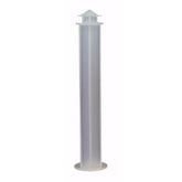 JENSEN GLOBAL JG30M-P Manual Syringe Plunger, Clear, 30cc