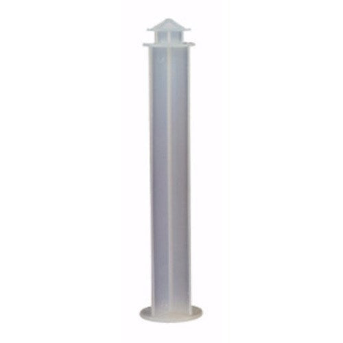 JENSEN GLOBAL JG30M-P Manual Syringe Plunger, Clear, 30cc