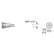Plato MS-3300 Screwdriver Soldering Tip, Alternate for Weller LTB, .094 x .031"