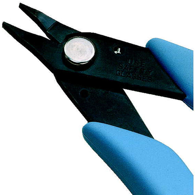 Xuron 475 Short Nose Precision Plier with Heat Treated Alloy Steel Jaws & Soft Rubber Hand Grips