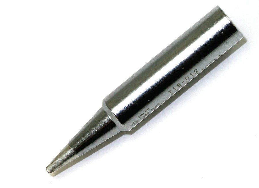 HAKKO T18-D12 Chisel Solder Tip for FX-8801 Iron, 1.20mm