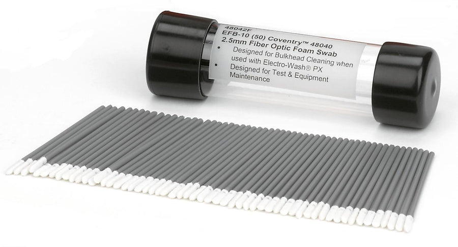 Chemtronics 48042F Sealed Flexible Foam Swab Head 0.12" Tip and Polypropylene Handle