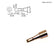 Hakko T15-D24 Chisel Soldering Tip, 2.4mm x 10mm