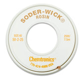 Chemtronics 50-2-25 Soder-Wick Rosin Desoldering Braid
