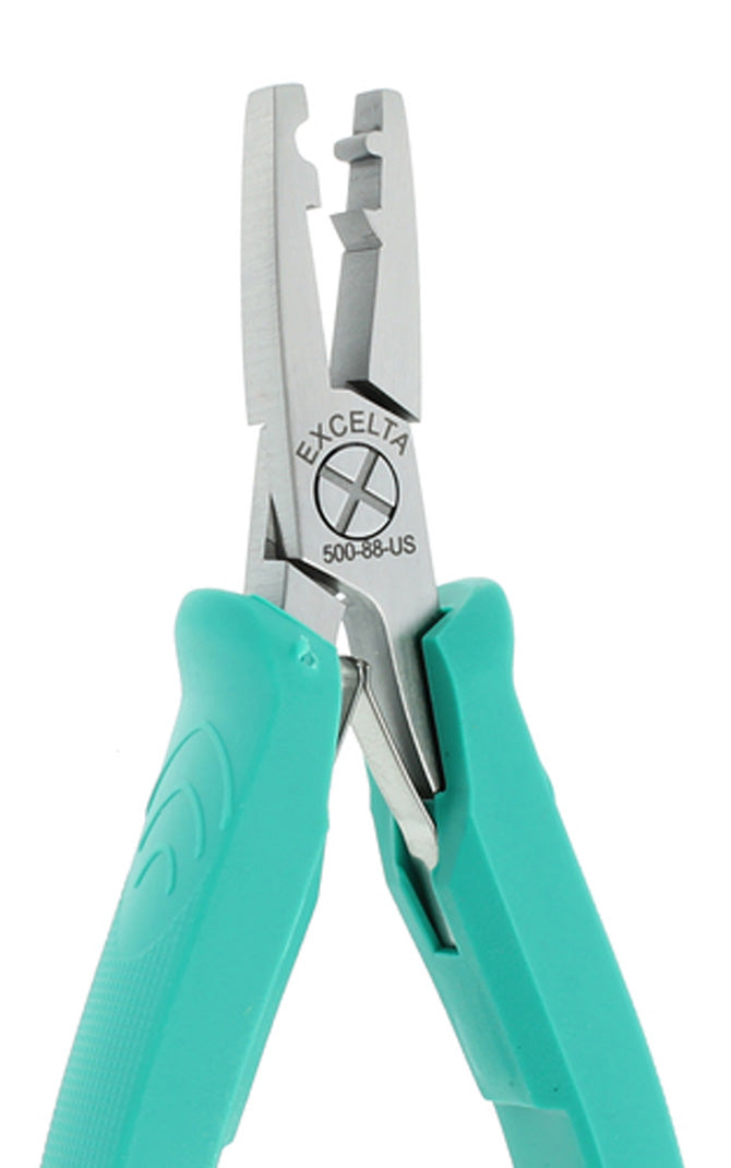 Excelta 500-88-US 5" Carbon Steel Forming Plier With Shear Cut