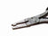Excelta 500-89-US Carbon Steel Dog Leg Forming Plier, 5.5"