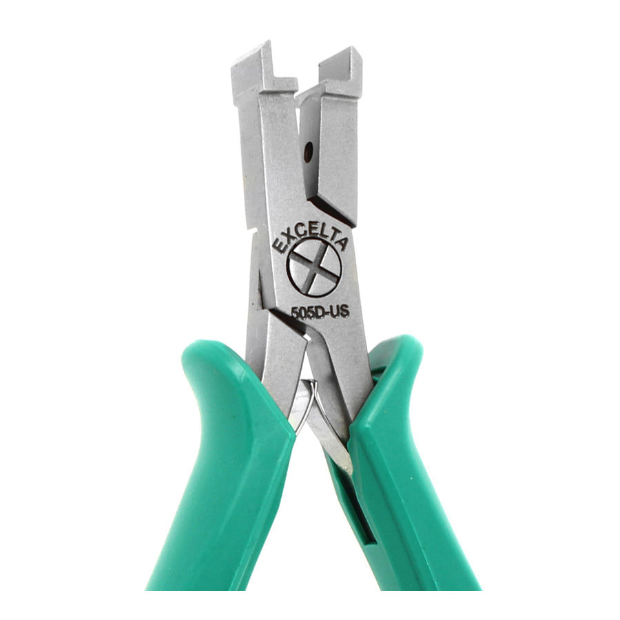 Excelta 505D-US Carbon Steel Insertion/Extraction Plier, 5"