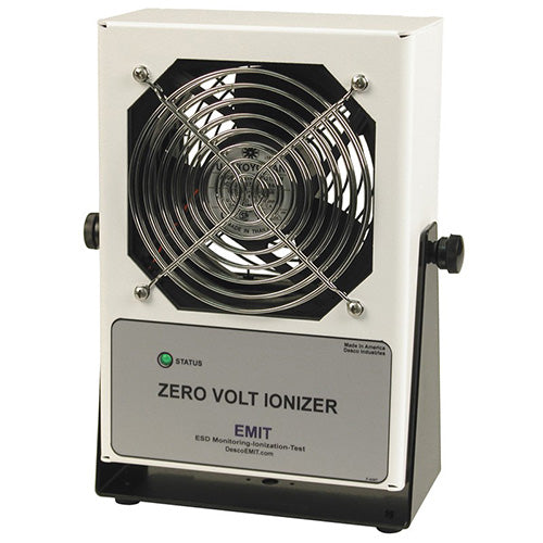 Desco 50690 Zero Volt Benchtop Ionizer, 120 VAC