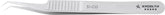 Excelta 51-CO Cobaltima Tweezers With Oblique Micro-Fine Tips, 5 Star, 4-1/2"
