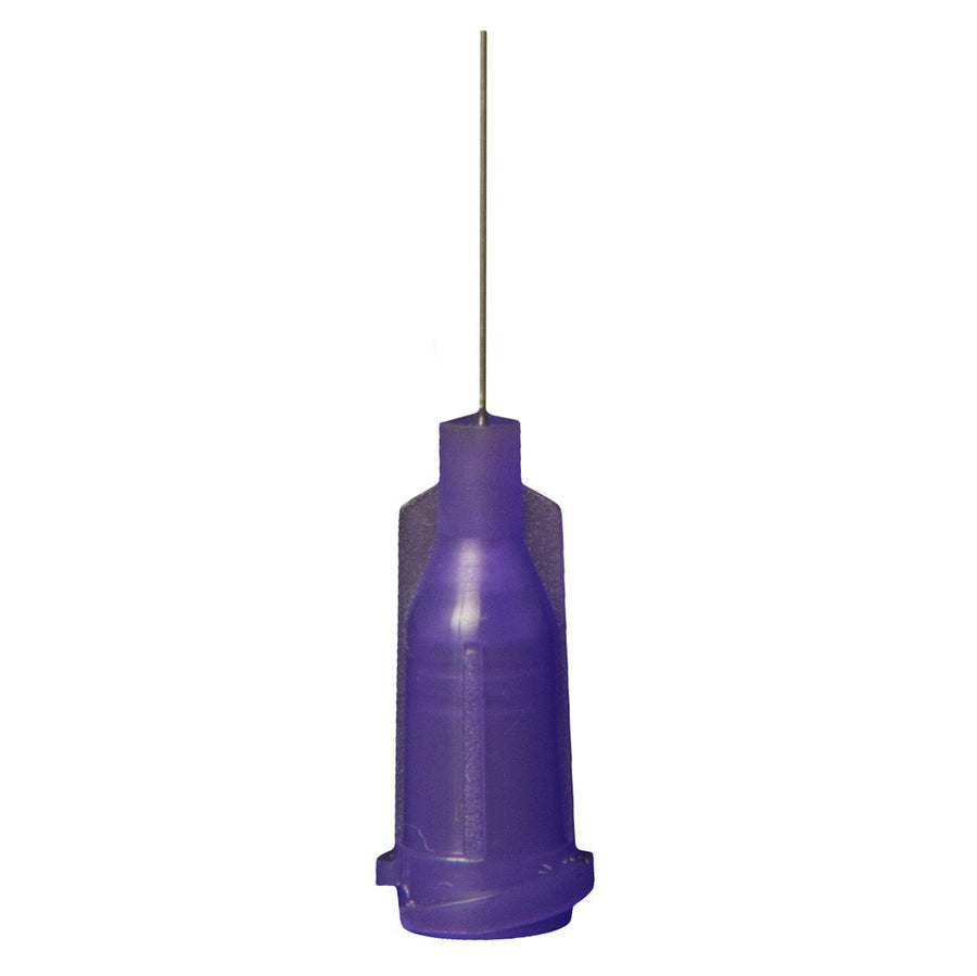 Jensen Global JG30-0.5X Standard Stainless Steel 30 Gauge Needle with Lavender Luer Lock Hub, 50/Pack