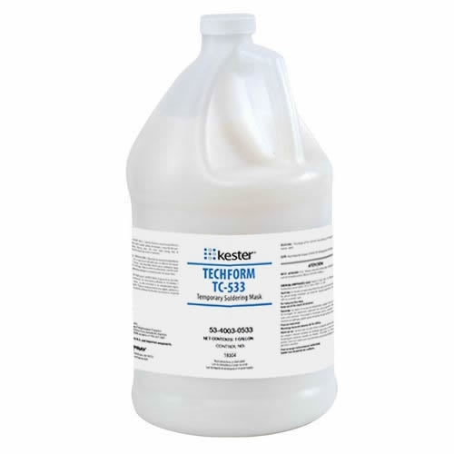 Techspray 53-4003-0533 TC533 Techform Peelable Solder Mask, 1 Gallon
