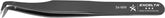 Excelta 54-MW Carbon Steel Epoxy Coated Cutting Tweezers With 80 Degree Angulated Blades