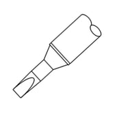 Metcal STTC-136 STTC 700 Series 30° Chisel Cartridge Soldering Tip for MX Series Systems, 2.50mm x 9.9mm