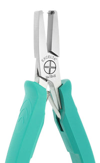 Excelta 554TXB-US Carbon Steel Stress Relief Radial Lead Forming & Cutting Pliers, 5"