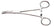 Excel 55540 Stainless Steel Straight Nose Hemostat, 5"