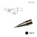 HAKKO T31-02BL Conical Solder Tip For FX-100 Soldering Station, 12.0MM
