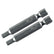 Wiha 74383 Hex Power Bit, 1/8" x 50mm, Pack of 2