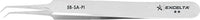 Excelta 5B-SA-PI Stainless Steel Anti-Magnetic Tweezer with Bent Ultra Fine Point Tip