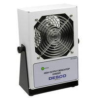 Desco 60505 High Output Benchtop Ionizer, 120VAC