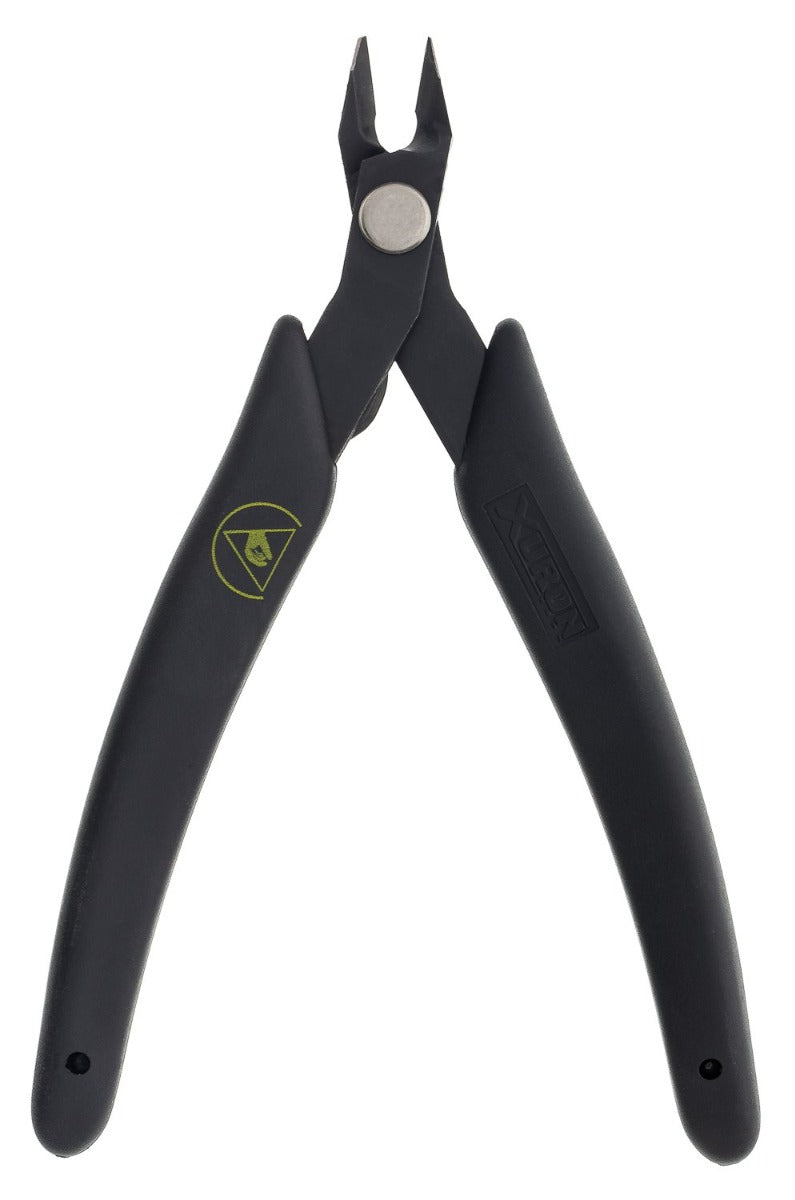 Xuron 9250ETAS Extra Tapered Head Micro-Shear Flush Cutter with ESD Safe Hand Grips