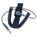 Desco 63073 Single Conductor Adjustable Fabric Wrist Strap, Cord 12, '7MM