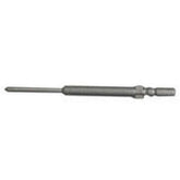 ASG 64417 Phillips Head Round Bit for Cross-Recess Head Fasteners, 4.0MM #0 x 60MM