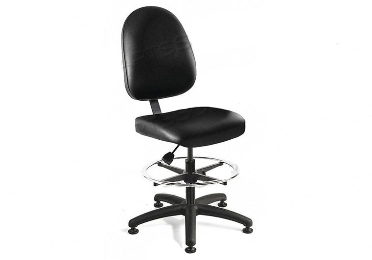 Bevco 6500-BKV Integra Series Upholstered Chair - Black Vinyl