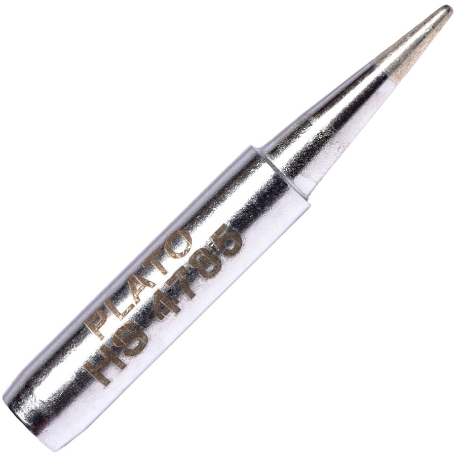 Plato HS-4785 HS Series Thin Conical Soldering Tip, Alternate for Hakko 900M-T-B, .040"
