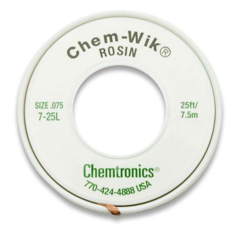 Chemtronics 7-25L Chem-Wik Rosin Desoldering Braid
