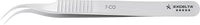 Excelta 7-CO Cobaltima Tweezers With Curved Fine Serrated Tips, 5 Star, 4-1/2"