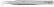 Excelta 7-SA Stainless Steel Anti-Magnetic Tweezer with Curved Tip, 4-1/2"