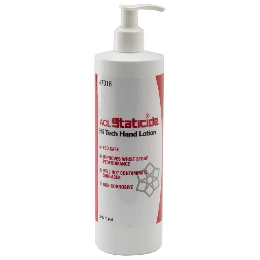ACL Staticide 7016 Hi Tech Hand Lotion Bottle with pump