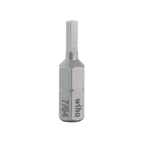 Wiha 71333 Hex Head Insert Bit, 7/64" x 25mm