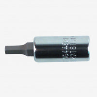 Wiha 71372 Hex Inch Bit Socket, 1/4" Square Drive, 3/32"