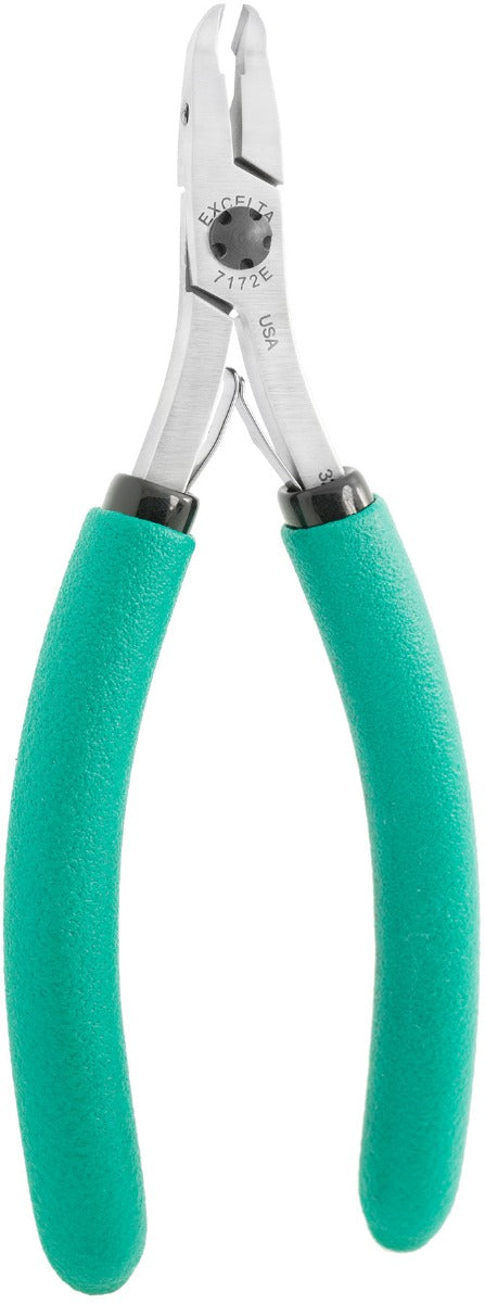 Excelta 7172E Angulated Head Flush Cutters With Cushion Grip Handles