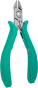 Excelta 7210E ESD-Safe Round Relieved Head Semi-Flush Cutter with Cushion Grip Handle