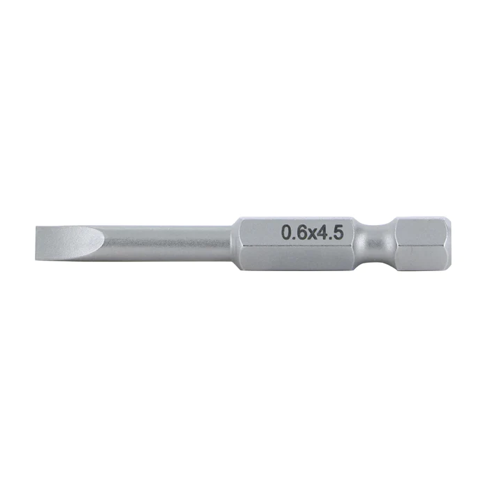Wiha 74012 Slotted Power Bit, 4.5 x 50mm