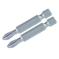 WIHA 74158 PHILLIPS POWER BIT #0 X 50MM 2/PKG