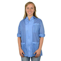 Desco 74307 Statshield Smock with Convertible Sleeves & Snap Cuffs